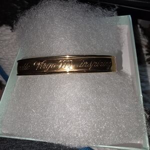 Avon Gold Inspirational Bracelet